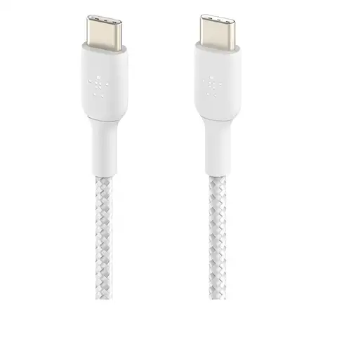 Belkin BoostCharge cable USB 2 m USB C Blanco
