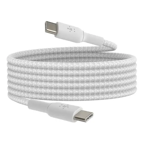 Belkin BoostCharge cable USB 2 m USB C Blanco