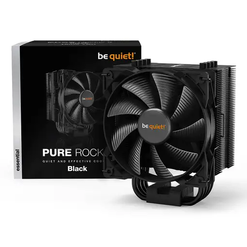 be quiet! Pure Rock 2 Procesador Refrigerador de aire 12 cm Negro 1 pieza(s)