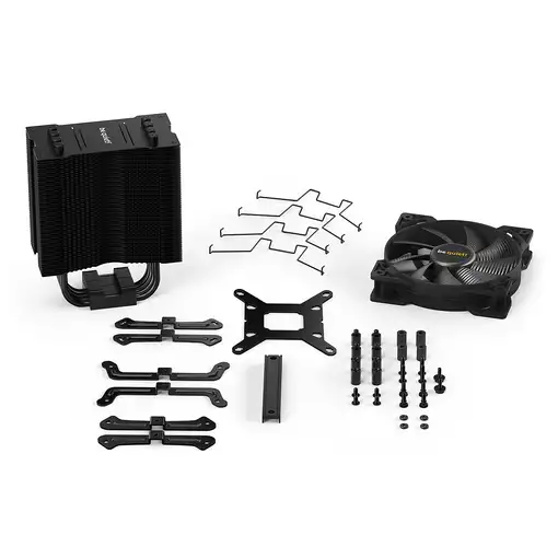 be quiet! Pure Rock 2 Procesador Refrigerador de aire 12 cm Negro 1 pieza(s)