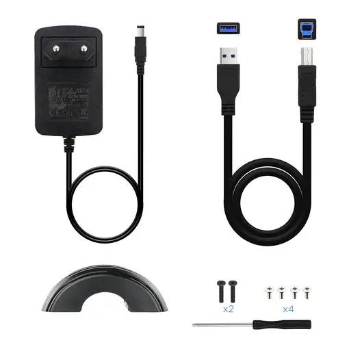 TooQ CAJA HDD 3,5\ SATA A USB 2.0/3.0 NEGRA