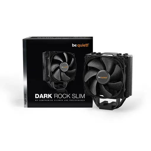 be quiet! Dark Rock Slim Procesador Enfriador 12 cm Negro