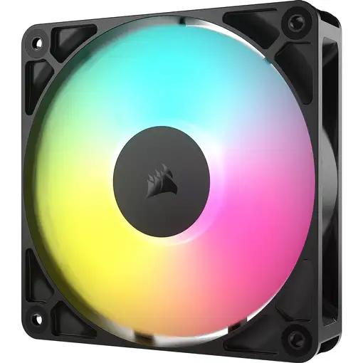 Corsair RS120 ARGB Carcasa del ordenador Ventilador 12 cm Negro 1 pieza(s)