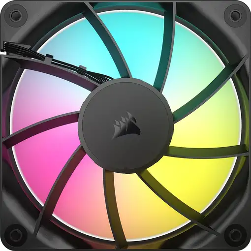 Corsair RS120 ARGB Carcasa del ordenador Ventilador 12 cm Negro 1 pieza(s)