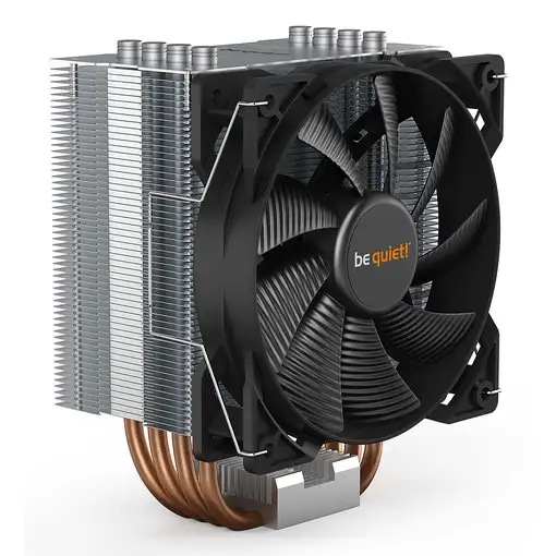be quiet! Pure Rock 2 Procesador Refrigerador de aire 12 cm Plata 16 pieza(s)