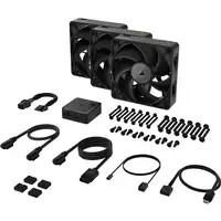 Corsair iCUE LINK RX120 MAX Carcasa del ordenador Ventilador 12 cm Negro 3 pieza(s