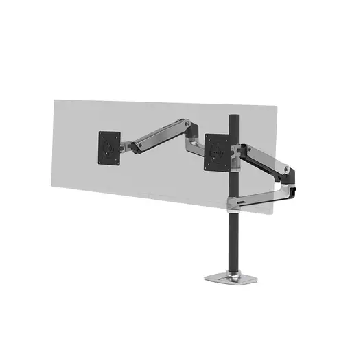 Ergotron LX Series LX Dual Stacking Arm Tall Pole 101,6 cm (40'') Escritorio Alumin Ergotron LX Series LX Dual Stacking Arm Tall Pole 101,6 cm (40'') Escritorio Alumin