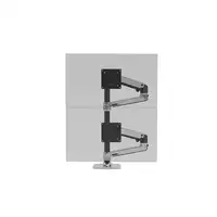 Ergotron LX Series LX Dual Stacking Arm Tall Pole 101,6 cm (40'') Escritorio Alumin