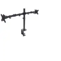 Manhattan Soporte universal para 2 monitores con brazos de doble articulación