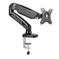 Manhattan 462495 soporte para monitor 81,3 cm (32") Escritorio Negro