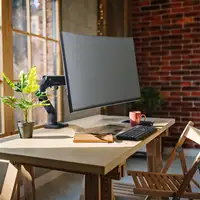 Ergotron HX Series 45-475-224 soporte para monitor 124,5 cm (49") Escritorio Negro