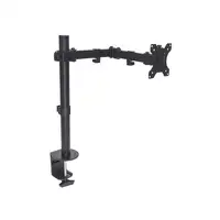 Manhattan Soporte para un monitor, de escritorio, movimiento de brazos de doble ar