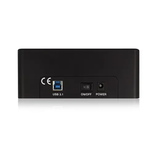 Ewent EW7014 base de conexión para disco duro USB 3.2 Gen 1 (3.1 Gen 1) Type-A Neg