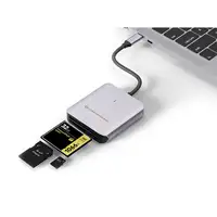 Conceptronic BIAN09G lector de tarjeta USB 3.2 Gen 2 Type-C Gris