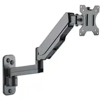 Manhattan 461610 soporte para monitor 81,3 cm (32") Pared Negro