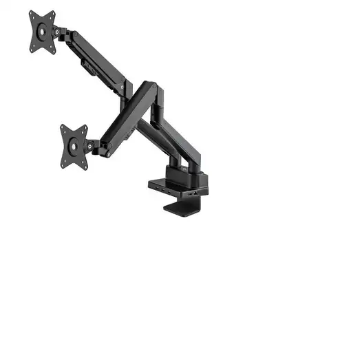 Manhattan 461887 soporte para monitor 81,3 cm (32") Escritorio Negro
