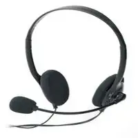 Ednet Headset Auriculares Alámbrico Llamadas/Música Negro