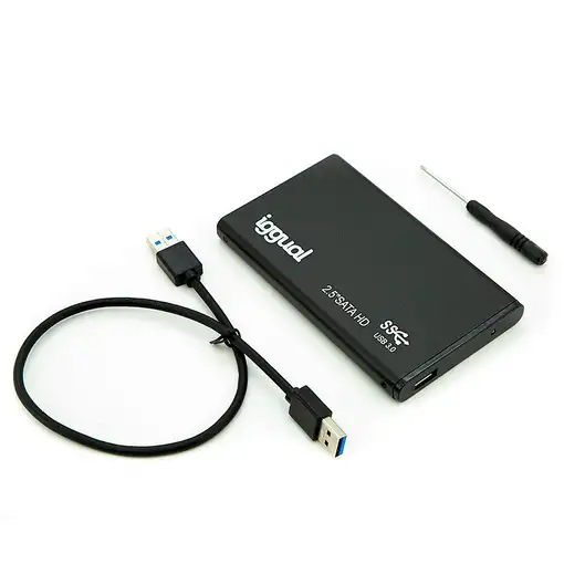 iggual Caja externa SSD 2.5\ SATA USB 3.0