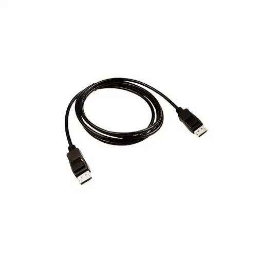 V7 Cable de vídeo negro Pro DisplayPort macho a DisplayPort macho 2m