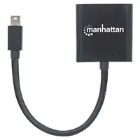 Manhattan 152549 adaptador de cable de vídeo 0,195 m Mini DisplayPort DVI-I Negro