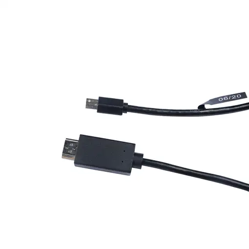 V7 Mini DisplayPort macho a HDMI macho, 2 metros, unidireccional desde DisplayPort