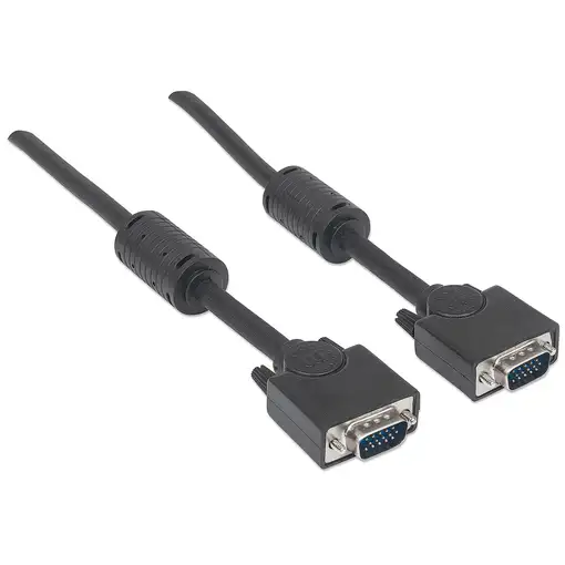 Manhattan 317733 cable VGA 3 m VGA (D-Sub) Negro