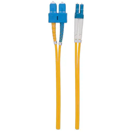 Intellinet 472050 Cable de fibra óptica e InfiniBand 3 m LC SC Amarillo