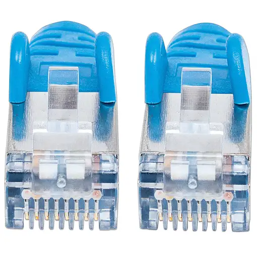 Intellinet 10m CAT6a S/FTP cable de red Azul S/FTP (S-STP)