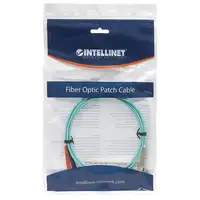 Intellinet 751001 Cable de fibra óptica e InfiniBand 2 m ST LC Color aguamarina