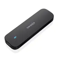 AISENS Caja Externa M.2 (NGFF) ASM2-024B NVMe a USB3.2 Gen2, Negra