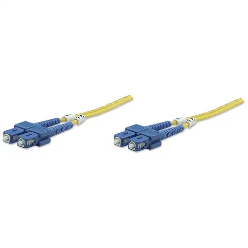 Intellinet 470605 Cable de fibra óptica e InfiniBand 1 m SC Amarillo