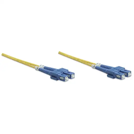 Intellinet 470605 Cable de fibra óptica e InfiniBand 1 m SC Amarillo
