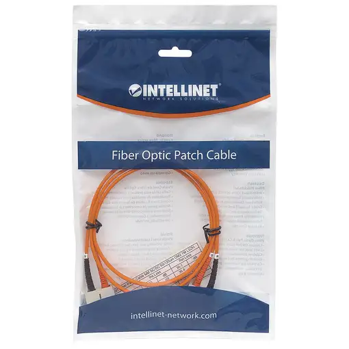 Intellinet 470018 Cable de fibra óptica e InfiniBand 2 m SC Naranja