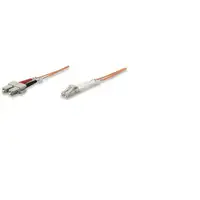 Intellinet 470353 Cable de fibra óptica e InfiniBand 1 m LC SC Multicolor, Naranja
