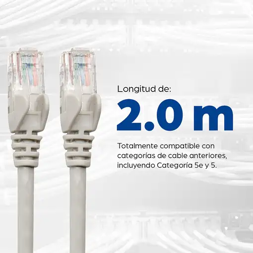 Intellinet Cable de red Cat6, UTP