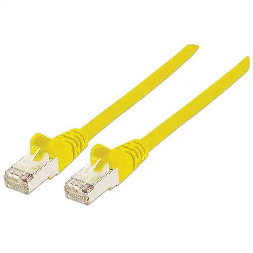 Intellinet 350471 cable de red Amarillo 1 m Cat6a S/FTP (S-STP)