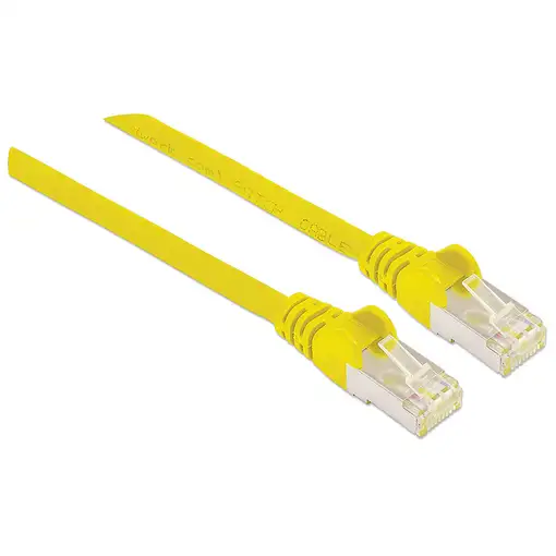 Intellinet 350471 cable de red Amarillo 1 m Cat6a S/FTP (S-STP)