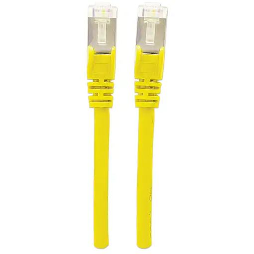 Intellinet 350471 cable de red Amarillo 1 m Cat6a S/FTP (S-STP)