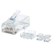 Intellinet 790659 conector RJ45 Transparente Intellinet 790659 conector RJ45 Transparente