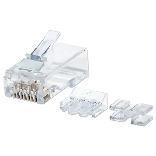 Intellinet 790659 conector RJ45 Transparente Intellinet 790659 conector RJ45 Transparente