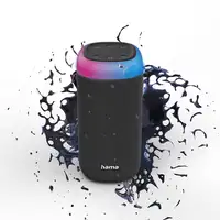 Hama Shine 2.0 Altavoz portátil estéreo Negro 30 W