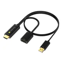 Techly ICOC HDMI-DP12A60 adaptador de cable de vídeo HDMI tipo A (Estándar) Displa