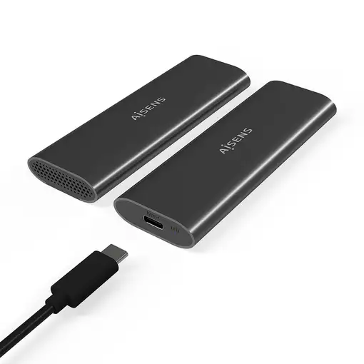 AISENS ASM2-015GR caja para disco duro externo Caja externa para unidad de estado