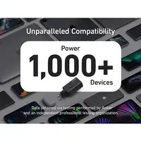 Anker 735 Charger Universal Negro Corriente alterna Carga rápida Interior