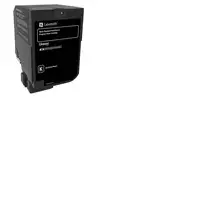 Lexmark 74C2SK0 cartucho de tóner 1 pieza(s) Original Negro