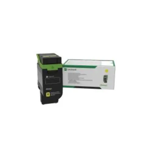 Lexmark 77L20Y0 cartucho de tóner 1 pieza(s) Compatible Amarillo