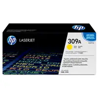 HP 309A Yellow Original LaserJet Toner Cartridge cartucho de tóner 1 pieza(s) Amar