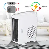 Calefactor Ventilador Aire Caliente / Frío, Termoventilador, AD7725W, Adler