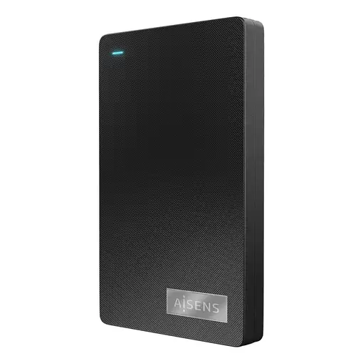 AISENS Caja Externa 2,5″ 9.5mm SATA a USB-C USB3.1 Gen1, Negra