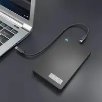 AISENS Caja Externa 2,5″ 9.5mm SATA a USB-C USB3.1 Gen1, Negra